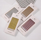 6 Pieces Coloured Birthday Candles - Decoration for Baby Showers, Weddings & Christmas Parties - candletown.net